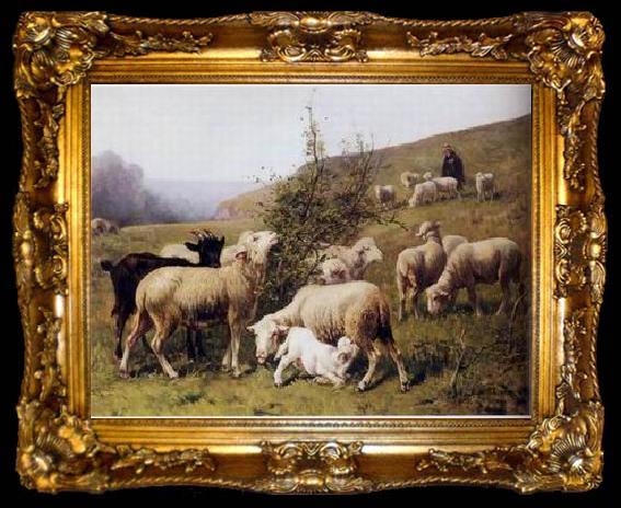 framed  unknow artist Sheep 165, ta009-2